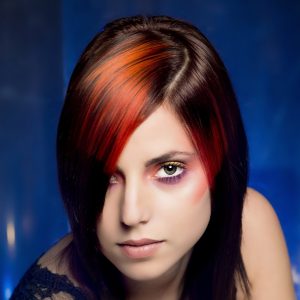 portrait coupe cheveux femme