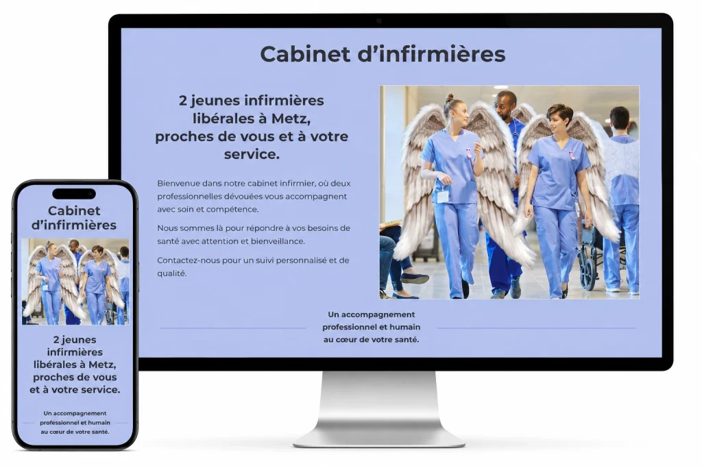 écrans responsive desktop et smartphone