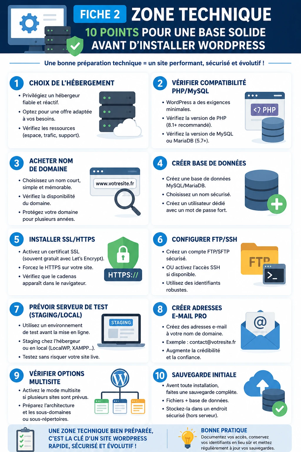 infographie sur le thème zone technique