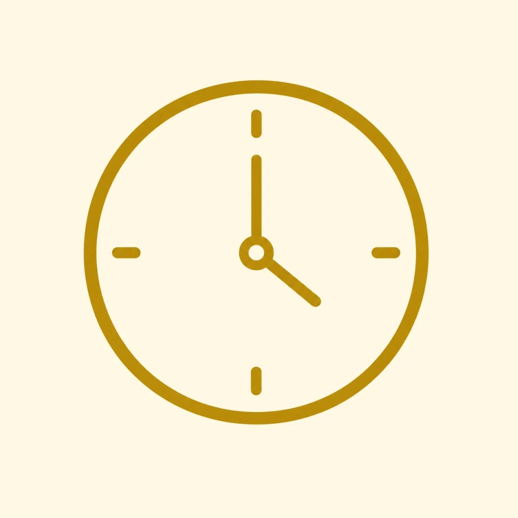 icône horloge