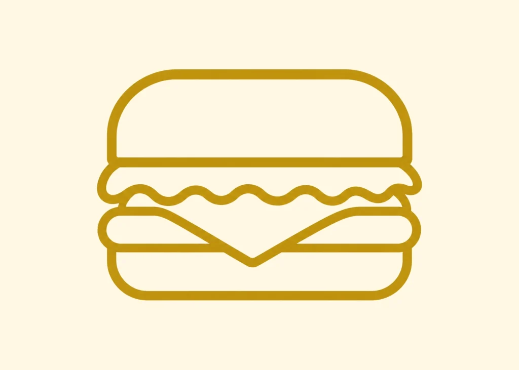 icône sandwich